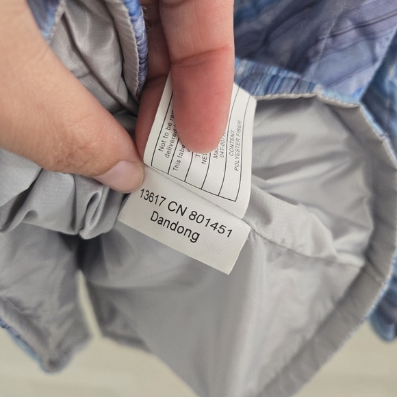 Burton Cabin Women's Reversible Insulated Nylon Quilted Pullover Blue Gray Small - Picture 7 of 9